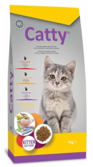 Catty Tavuklu Yavru 1 kg Kedi Maması kullananlar yorumlar